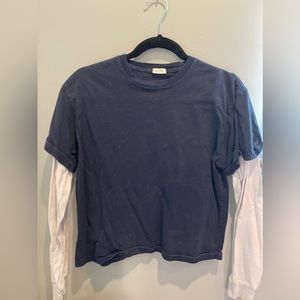 Brandy Melville/John Galt layered long sleeve